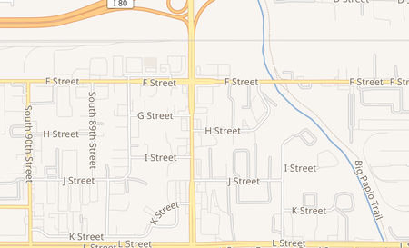 map of 4225 S 84th St Omaha, NE 68127