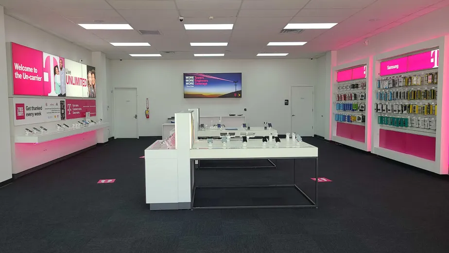 Interior photo of T-Mobile Store at Kuykendahl Rd & Louetta Rd, Spring, TX