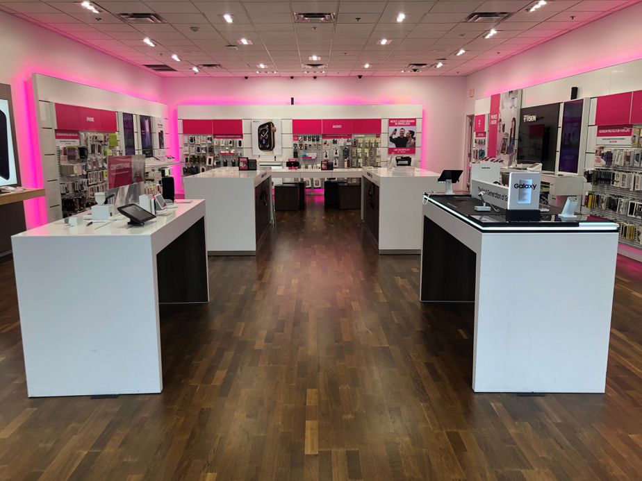 Interior photo of T-Mobile Store at Alabama & Lugonia, Redlands, CA