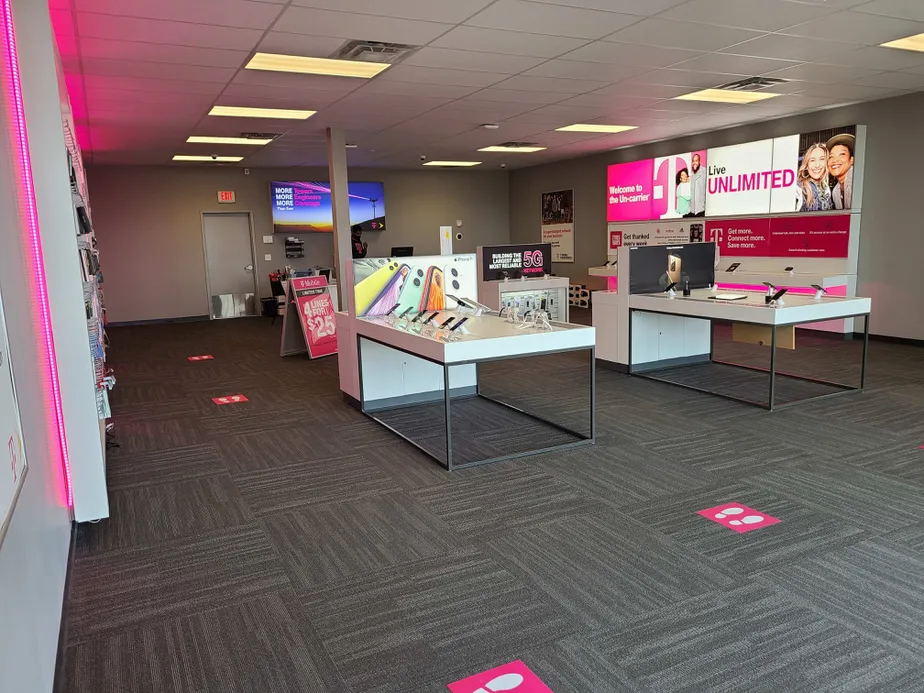 Interior photo of T-Mobile Store at State Route 14 & Cleveland Rd, Streetsboro, OH
