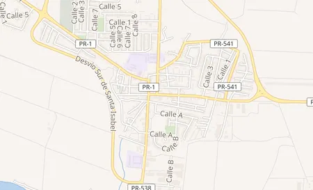 map of 50B Bajos Calle Luis Munoz Rivera Santa Isabel, PR 00757