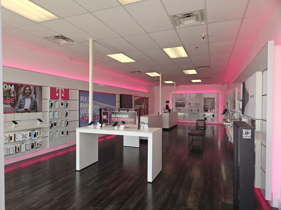 Interior photo of T-Mobile Store at The Shoppes at Chisholm Trail, Chickasha, OK