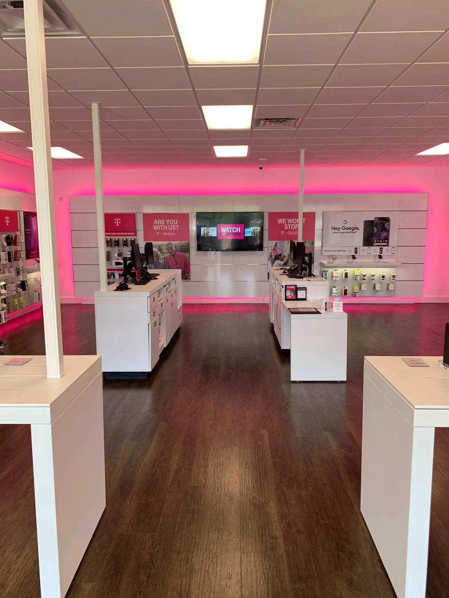 Interior photo of T-Mobile Store at Locust & Fairfield Rd, Oxford, OH