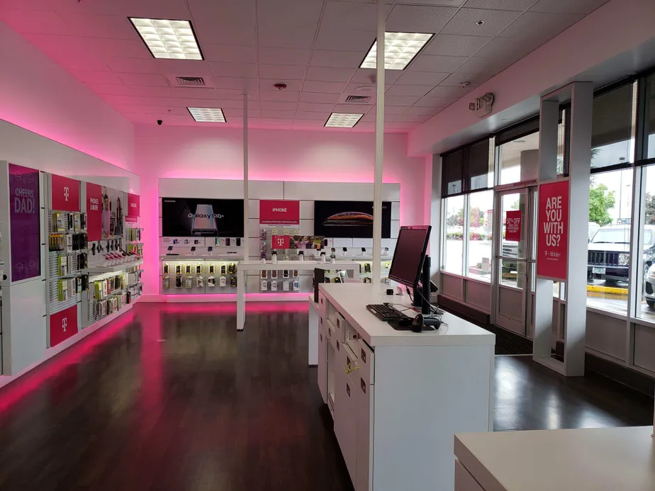 Interior photo of T-Mobile Store at Center Dr & E Stewart Ave, Medford, OR