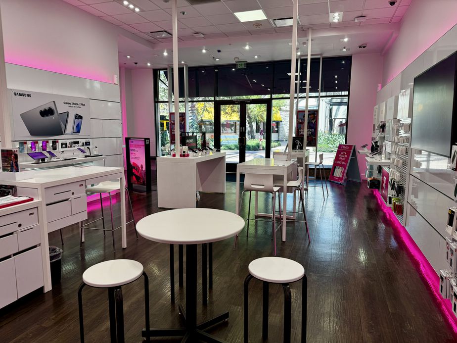Interior photo of T-Mobile Store at Irvine Spectrum, Irvine, CA