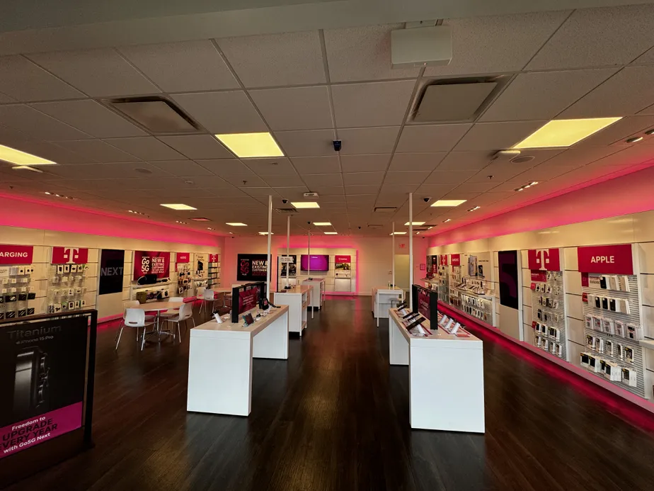 Interior photo of T-Mobile Store at N Cobb Pkwy & Barrett Pkwy, Kennesaw, GA