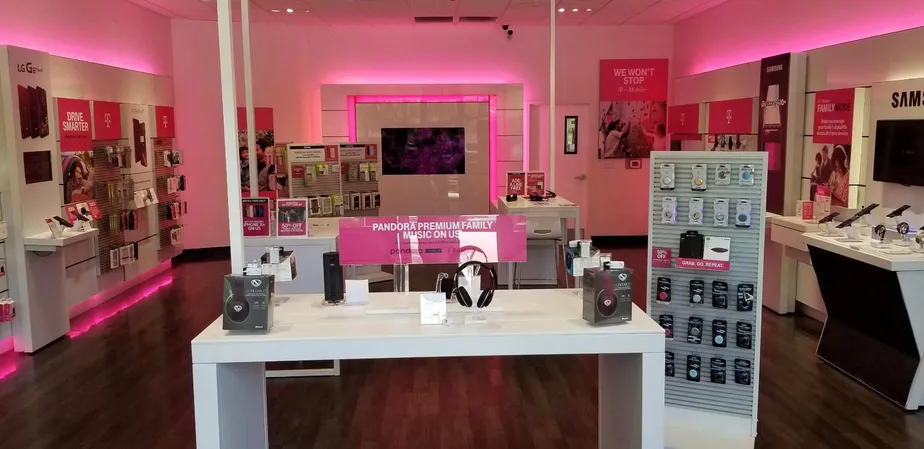 Interior photo of T-Mobile Store at Creekside Crossing, Raleigh, NC