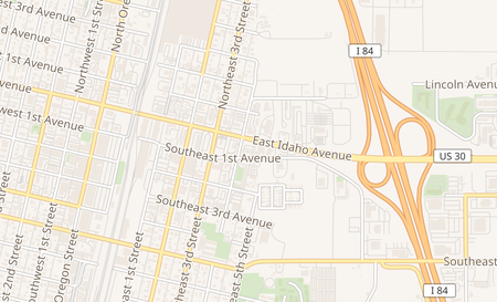 map of 440 E Idaho Ave Ontario, OR 97914