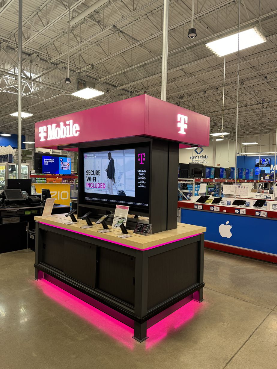 Interior photo of T-Mobile Store at Sam's Club Grand Island NE, Grand Island, NE
