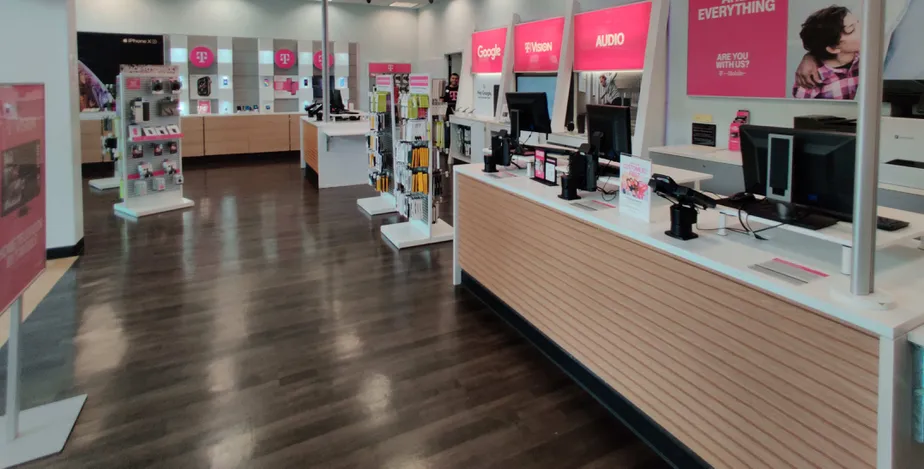  Interior photo of T-Mobile Store at Springfield Mall 2, Springfield, PA 