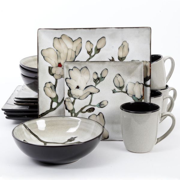 Tabletops Unlimited 16PC Porcelain Dinnerware Set- Soleil - Lithonia ... Tabletops Unlimited 16PC Porcelain Dinnerware Set- Soleil - Lithonia ...
