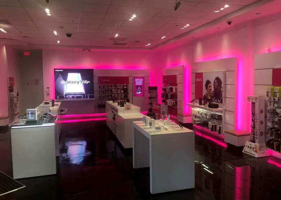 Interior photo of T-Mobile Store at Coral Square Mall, Coral Springs, FL