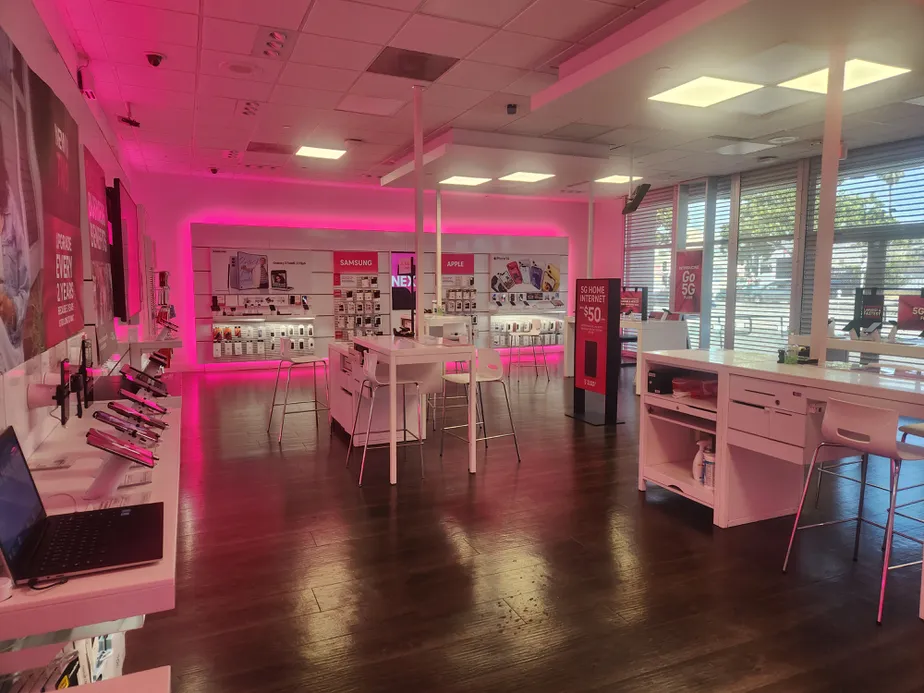 Interior photo of T-Mobile Store at Beverly Blvd & Detroit, Los Angeles, CA