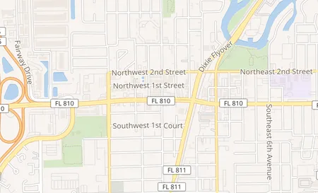 map of 167 W Hillsboro Blvd Deerfield Beach, FL 33441