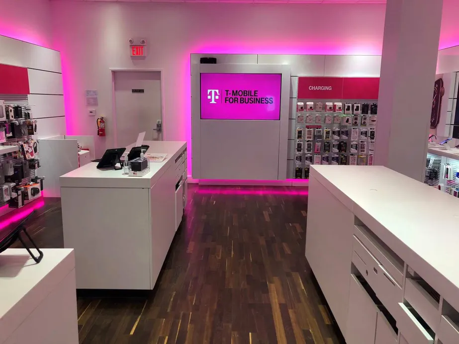 Interior photo of T-Mobile Store at Aurora Mall Inline, Aurora, CO