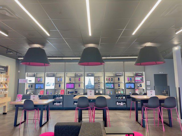 Interior photo of T-Mobile Store at State Rd 7 & Glades Rd, Boca Raton, FL
