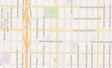 map of 2851 N Martin Luther King Drive Milwaukee, WI 53212