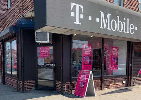 Exterior photo of T-Mobile store at Avenue X & W 1st St, Brooklyn, NY
