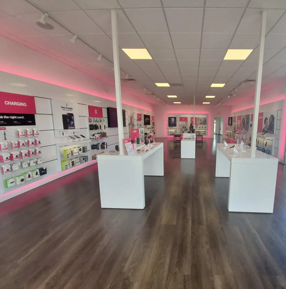 Interior photo of T-Mobile Store at Boll Weevil Circle & Glover Ave, Enterprise, AL
