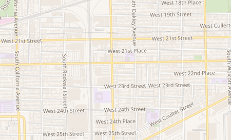 map of 2357 W. Cermak Rd. Chicago, IL 60608