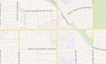 map of 6725 W Indian School Rd Ste 103 Phoenix, AZ 85033