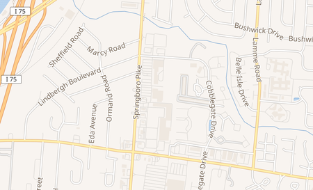 map of 5660 North Springboro Pike Dayton, OH 45449