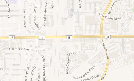 map of 3008 E. Hammer Lane 124 Stockton, CA 95212