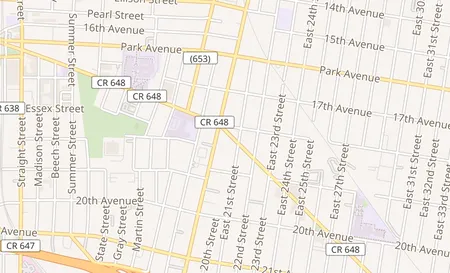 map of 548 Market St Paterson, NJ 07513