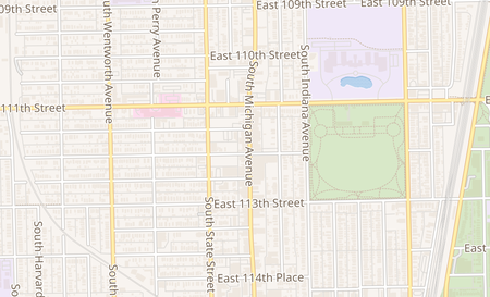 map of 11154 S Michigan Ave Chicago, IL 60628
