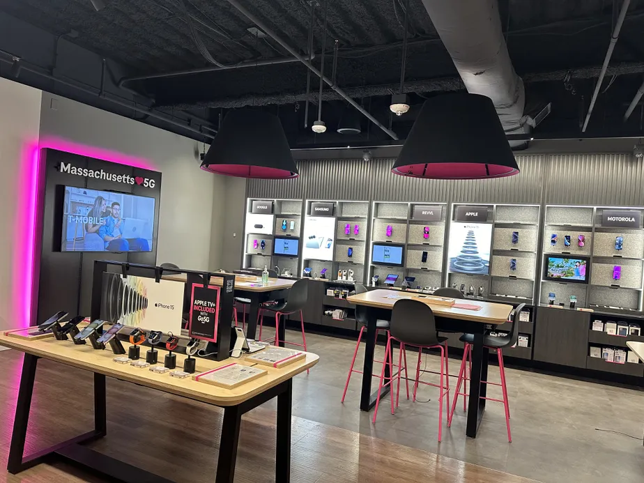  Interior photo of T-Mobile Store at Boylston & Gloucester, Boston, MA 