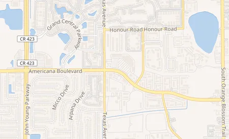 map of 2157 Americana Blvd Ste 103 Orlando, FL 32839