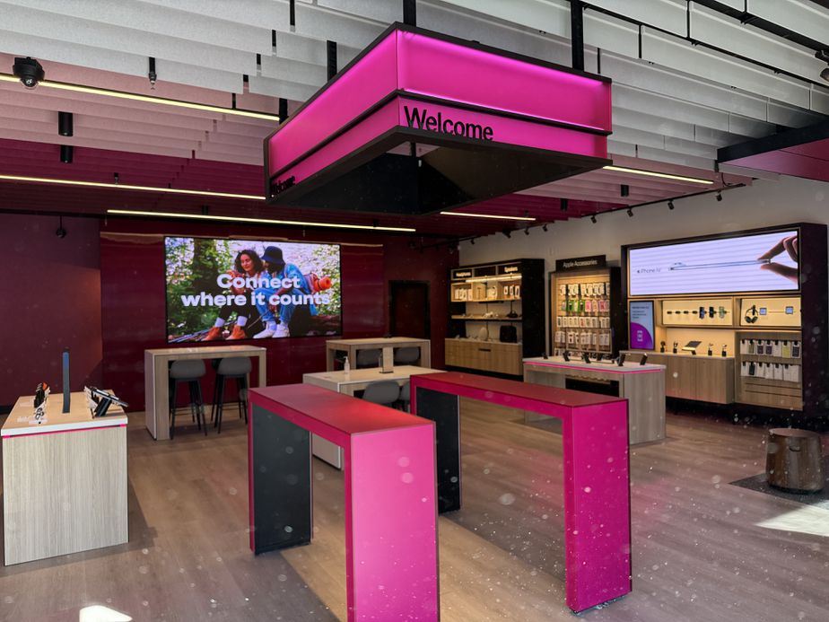  Interior photo of T-Mobile Store at Flamingo & Maryland, Las Vegas, NV 