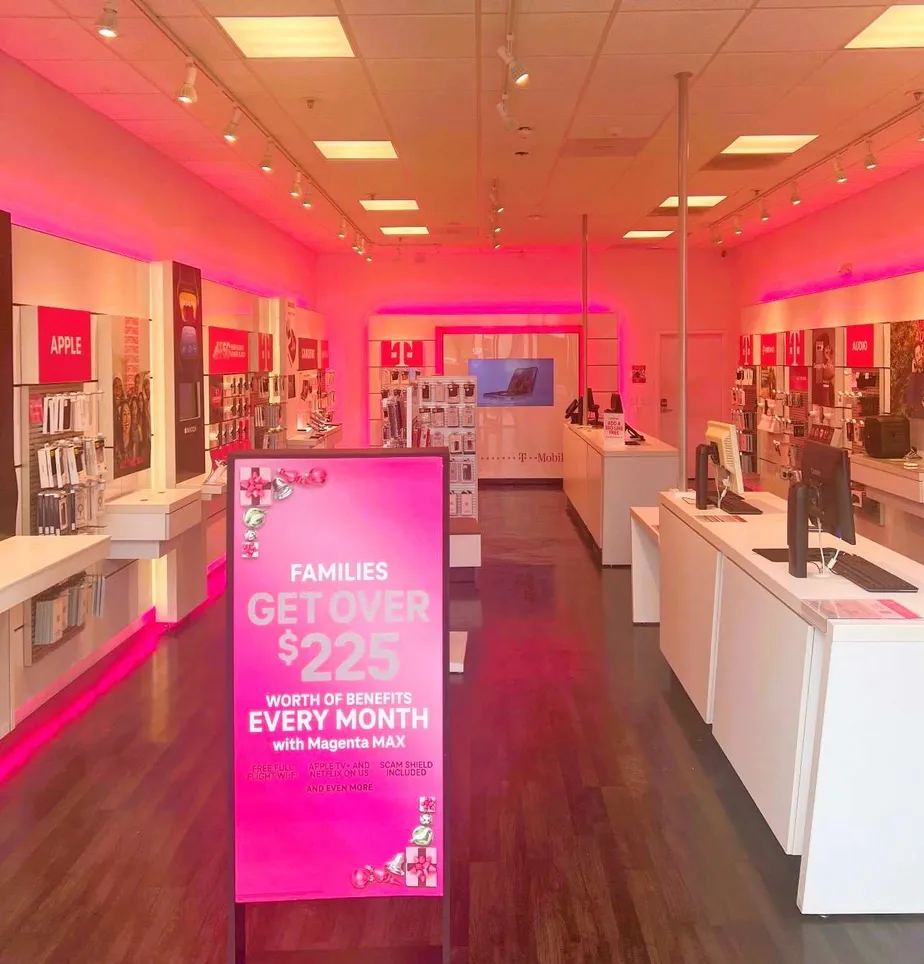 Interior photo of T-Mobile Store at McCarthy Ranch, Milpitas, CA