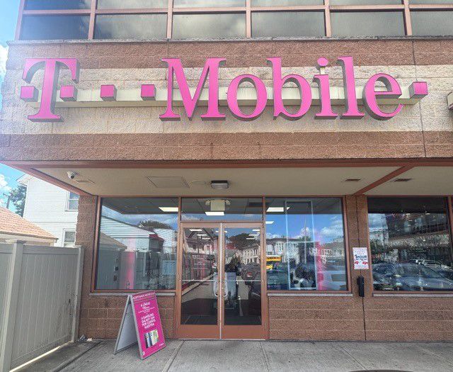 Exterior photo of T-Mobile Store at Main St & Goshen St, Paterson, NJ