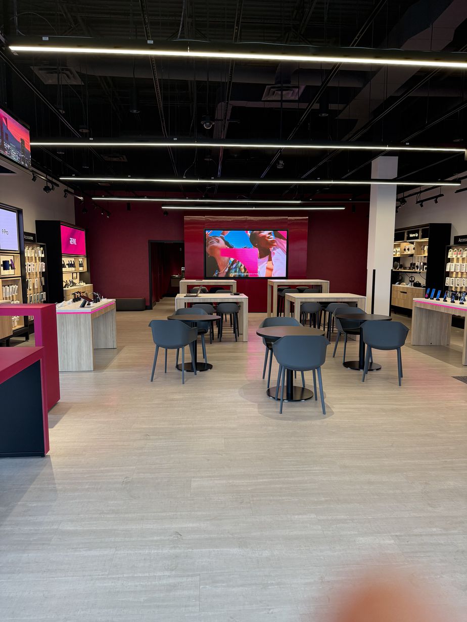 Interior photo of T-Mobile Store at Northgate Marketplace, Medford, OR