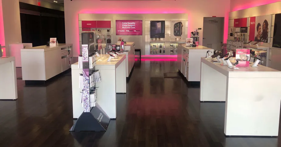 Interior photo of T-Mobile Store at South Padre Island Dr & Airline Rd, Corpus Christi, TX