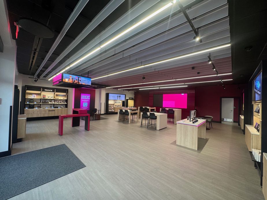 Interior photo of T-Mobile Store at Farr Village, Anderson, SC