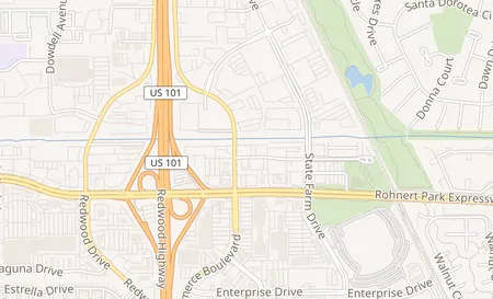 map of 1 Padre Pkwy Ste A Rohnert Park, CA 94928