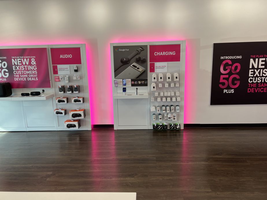Interior photo of T-Mobile Store at US Hwy 64 & Hwy 42, Asheboro, NC
