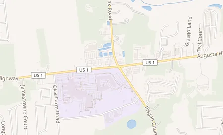 map of 2410 Augusta Hwy Ste N West Columbia, SC 29169