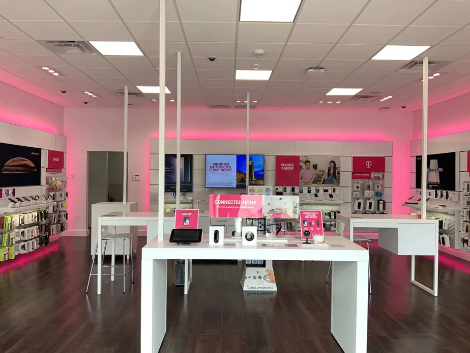 Interior photo of T-Mobile Store at 2nd St & 25th Ave, Coralville, IA