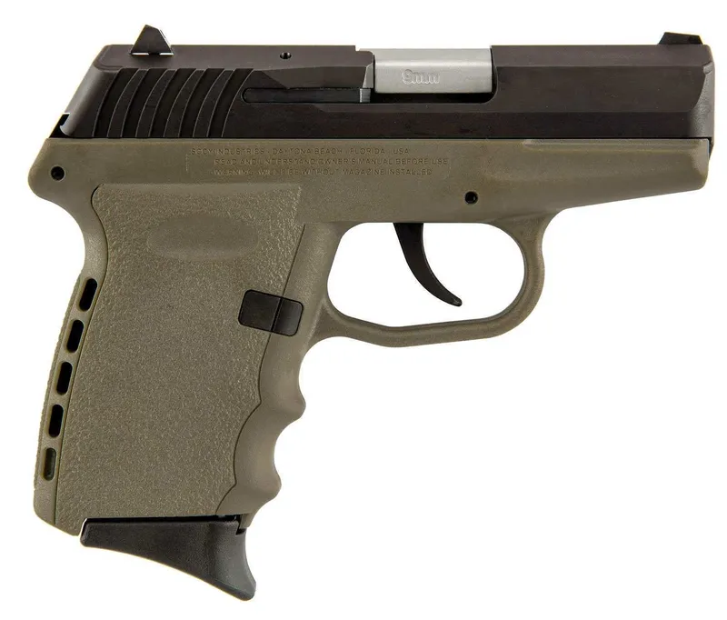SCCY CPX-2 Black/FDE 9mm 10rd 3.1" Pistol CPX-2 CBDE - SCCY