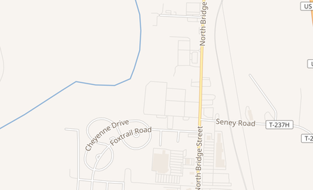 map of 1470 North Bridge Street Chillicothe, OH 45601