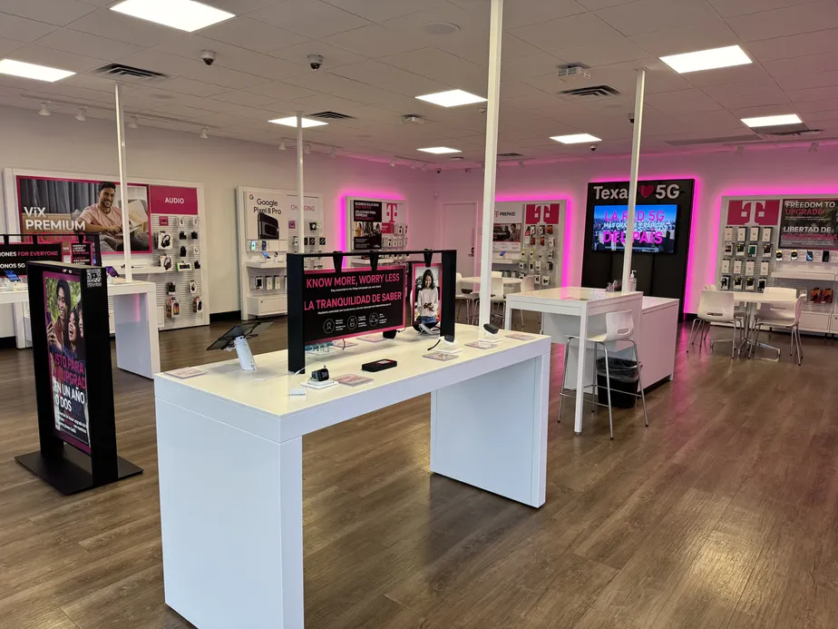  Interior photo of T-Mobile Store at W Main St & S Edmonds Ln, Lewisville, TX 
