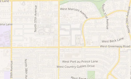 map of 3434 W Greenway Rd Suite 125 Phoenix, AZ 85053
