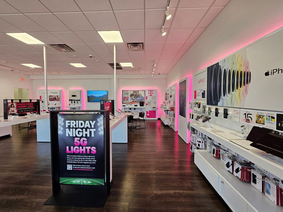Interior photo of T-Mobile Store at Kemp Blvd & Kell Blvd, Wichita Falls, TX