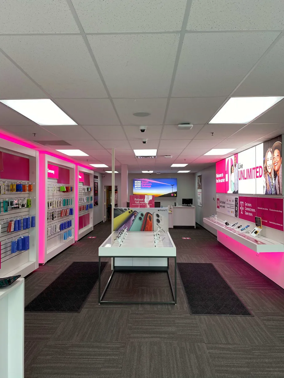 Interior photo of T-Mobile Store at W Hwy 40 & W 1000 S, Vernal, UT