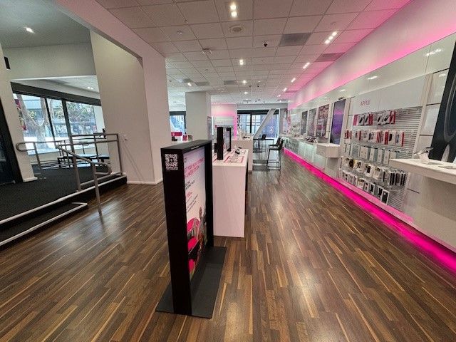 Interior photo of T-Mobile Store at 5th & Broadway, San Diego, CA