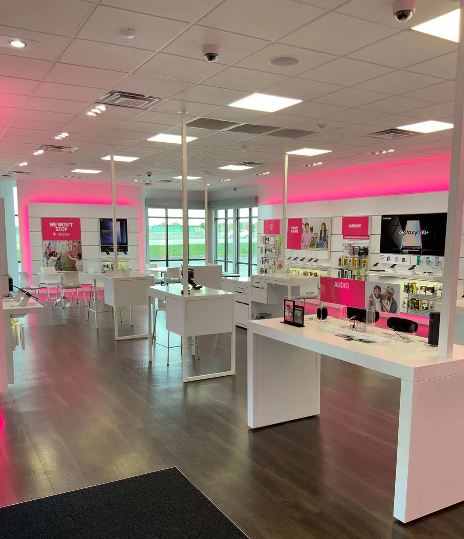 Interior photo of T-Mobile Store at E 53rd St & Elmore Ave 2, Davenport, IA