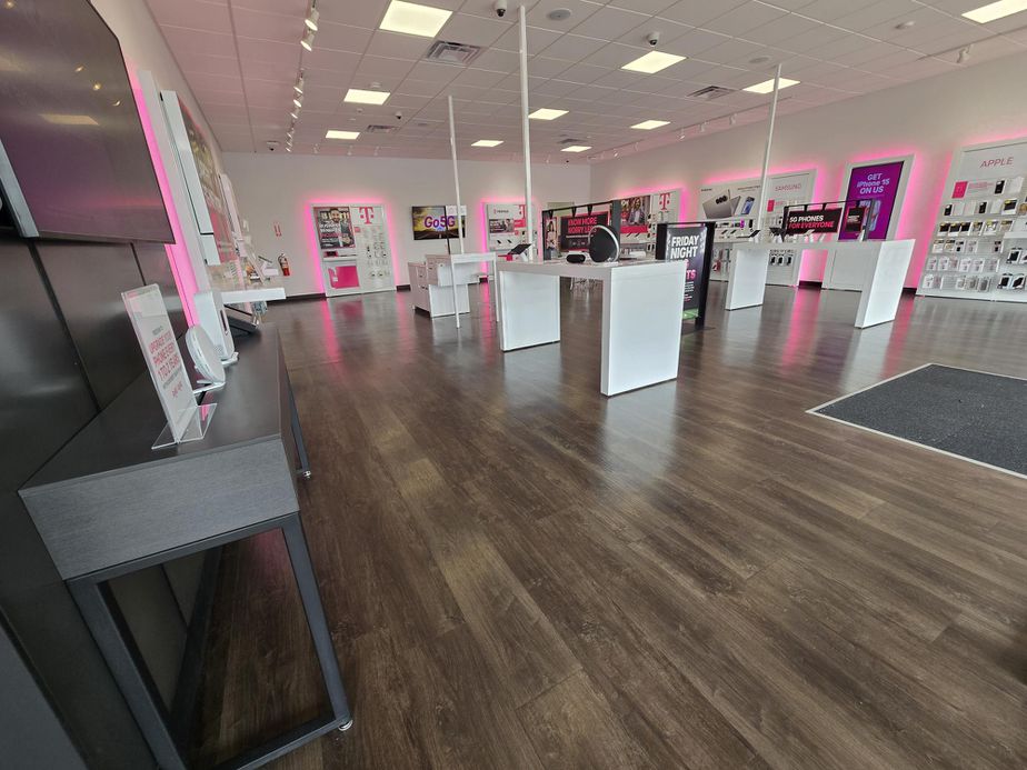 Interior photo of T-Mobile Store at Glenmont Plaza, Glenmont, NY